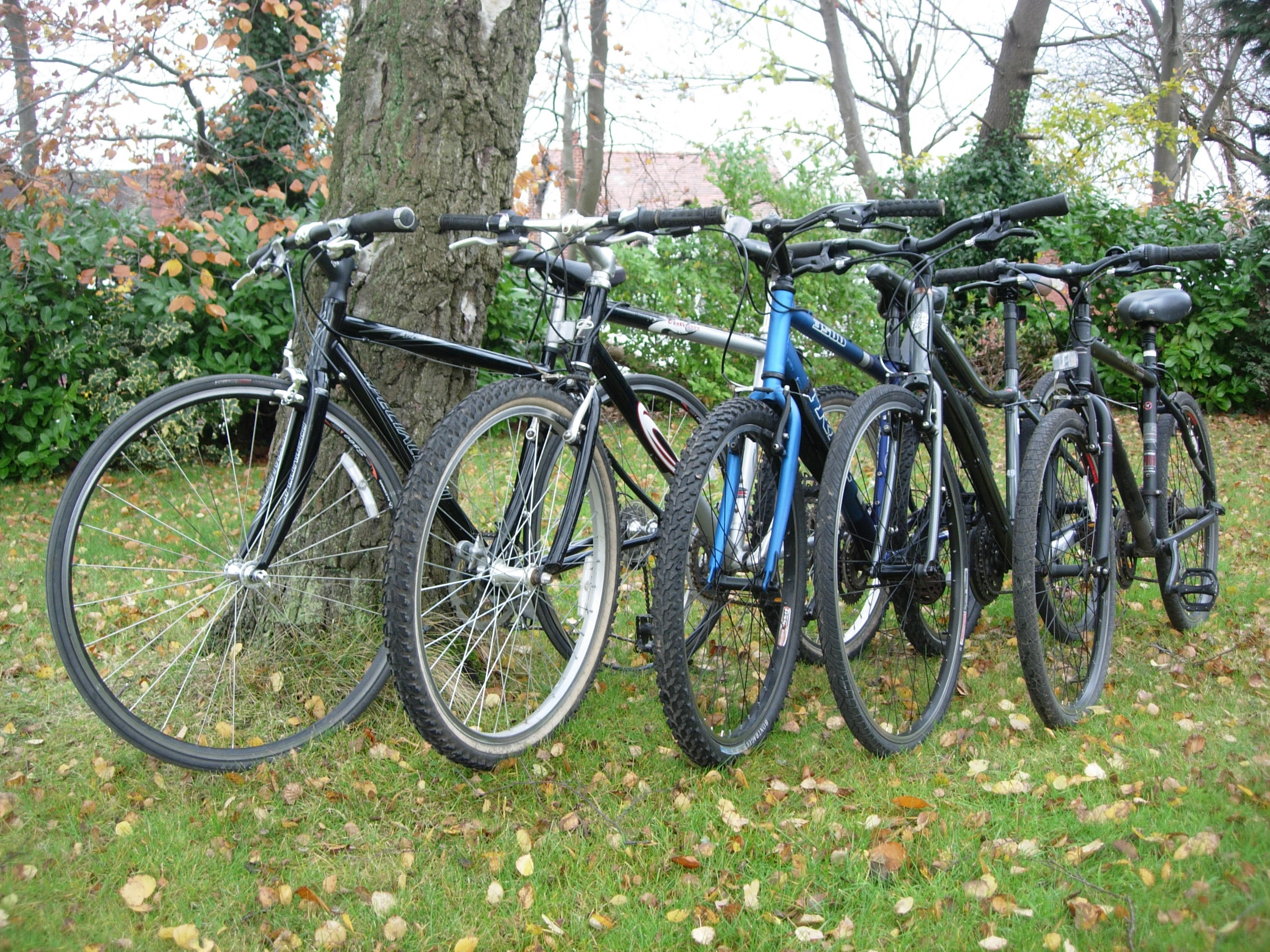 Plenty of bicycles to rent at Barrusclet
